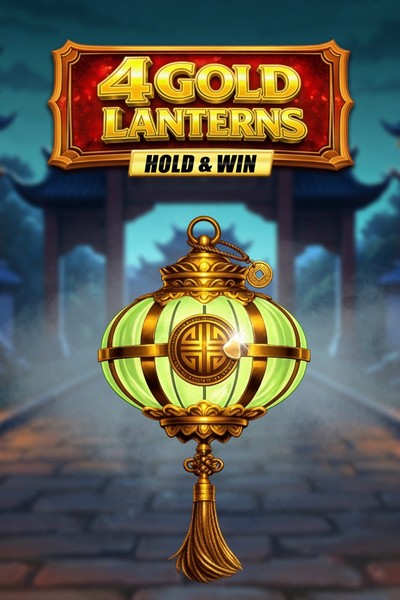 4 Gold Lanterns Hold & Win Slot bei Cleobetra Casino